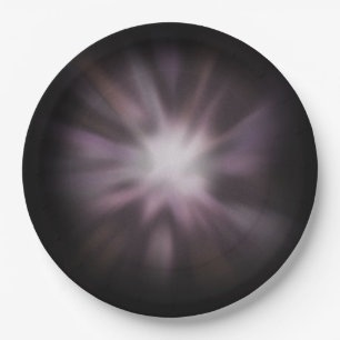Cosmic Burst Artwork Paper Plate