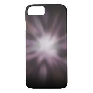 Cosmic Burst - Space Explosion on Black iPhone 8/7 Case