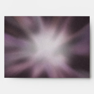 Cosmic Burst - Space Explosion on Black Envelope