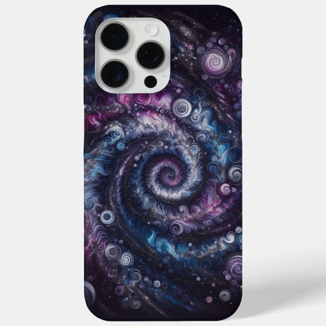 Cosmic Burst, Tie-dye pattern Case-Mate iPhone Case (Back)