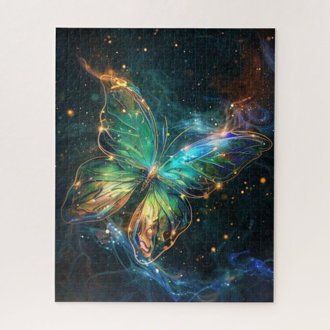 Cosmic Butterfly Jigsaw Puzzle (Vertical)