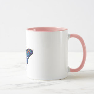 Cosmic Butterfly Mug – Vibrant Galaxy Art