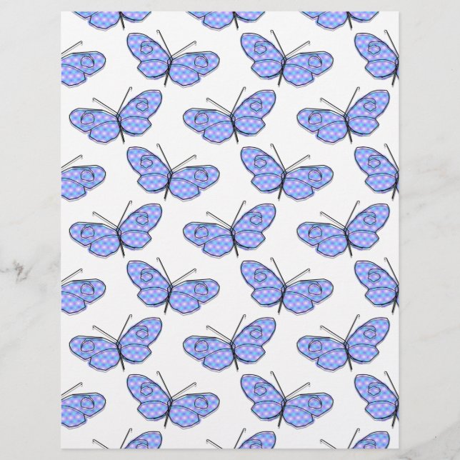 Cosmic Butterfly Pattern (Front)