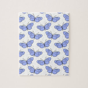Cosmic Butterfly Pattern Jigsaw Puzzle