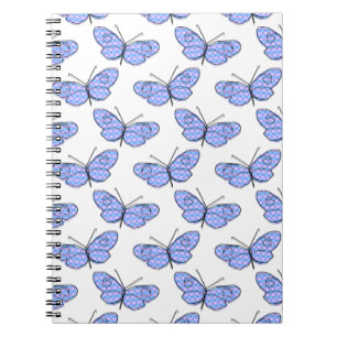Cosmic Butterfly Pattern Notebook