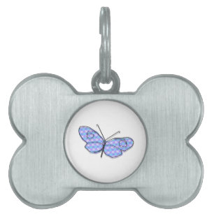 Cosmic Butterfly Pet Tag