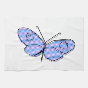 Cosmic Butterfly Tea Towel