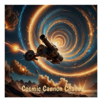 Cosmic Cannon Chaos