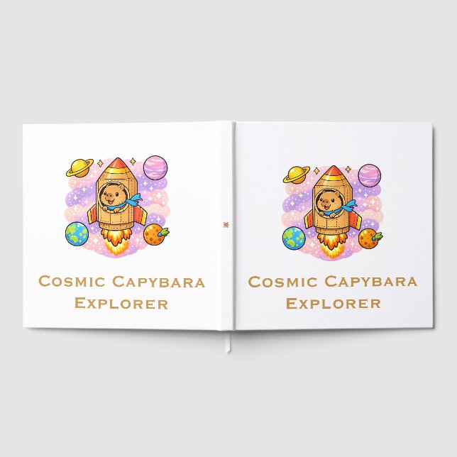 Cosmic Capybara Explorer Guest Book (Full)