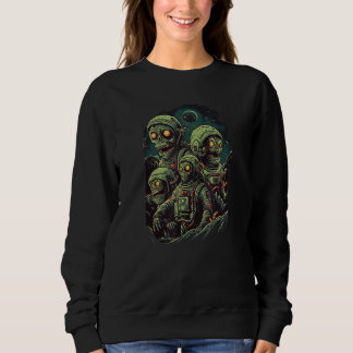Cosmic Carnage Astronaut Space Zombies Unleashed G Sweatshirt