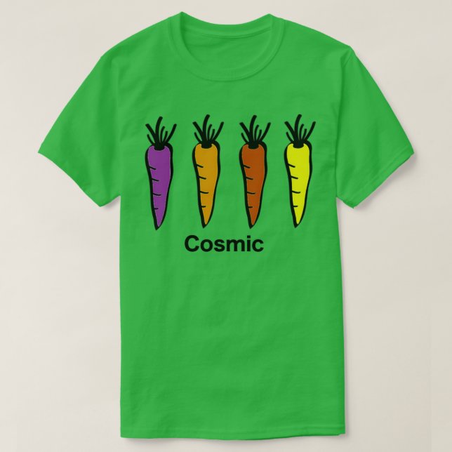 Cosmic Carrots Triblend  T-Shirt (Design Front)