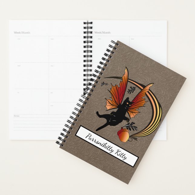 Cosmic Cat Acorn Planner (Display)