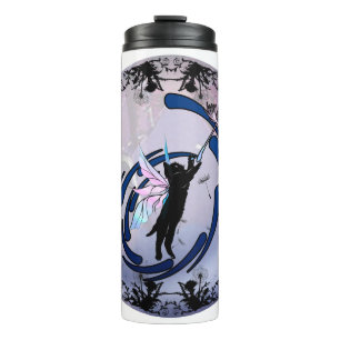 Cosmic Cat Dandelion Thermal Tumbler