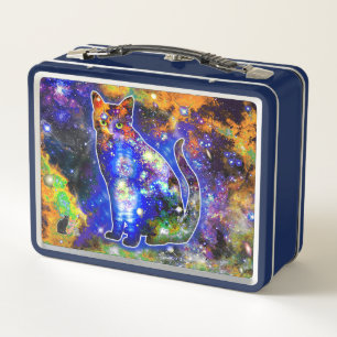 Cosmic Cat Epsilon Metal Lunchbox