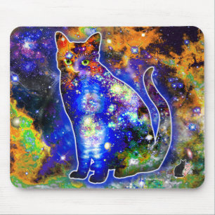 Cosmic Cat Epsilon Mouse Pad