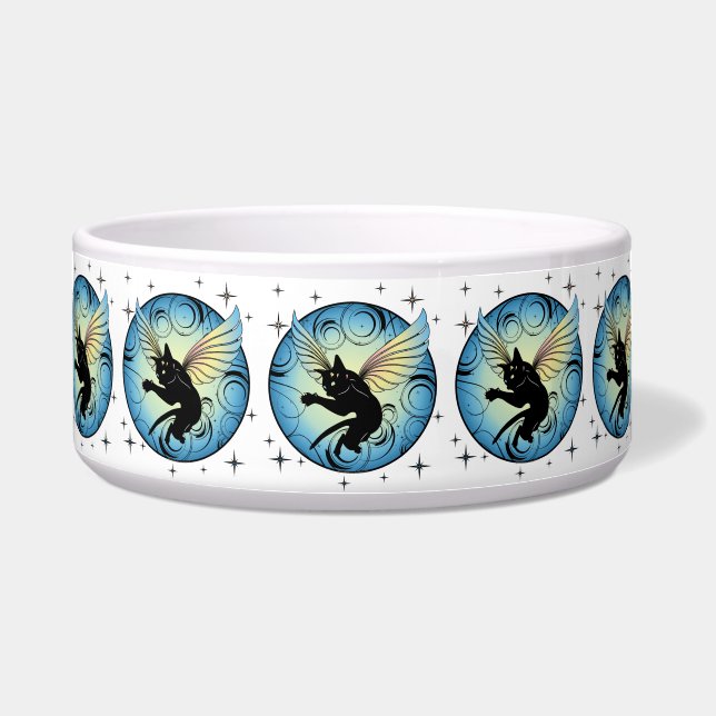 Cosmic Cat Moon and Stars (Front)
