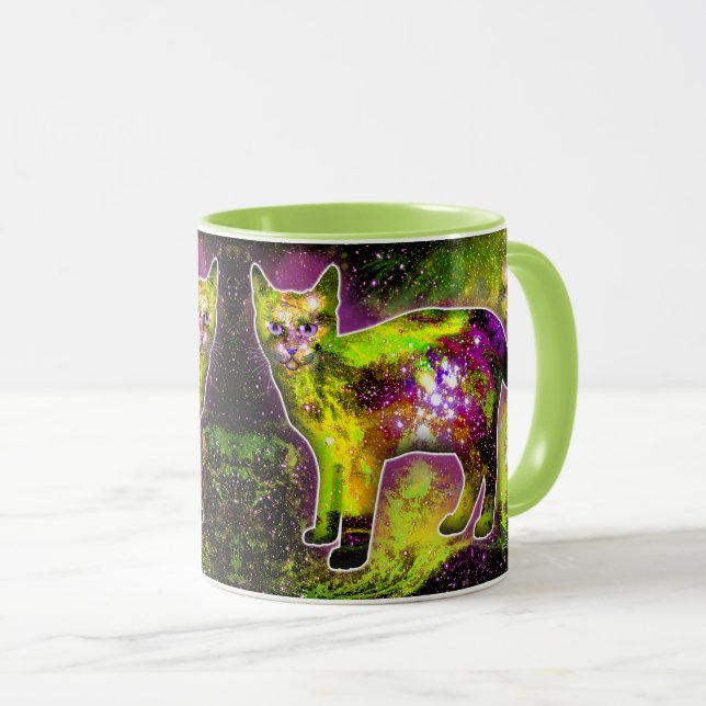 Cosmic Cat Sigma Mug (Front Right)