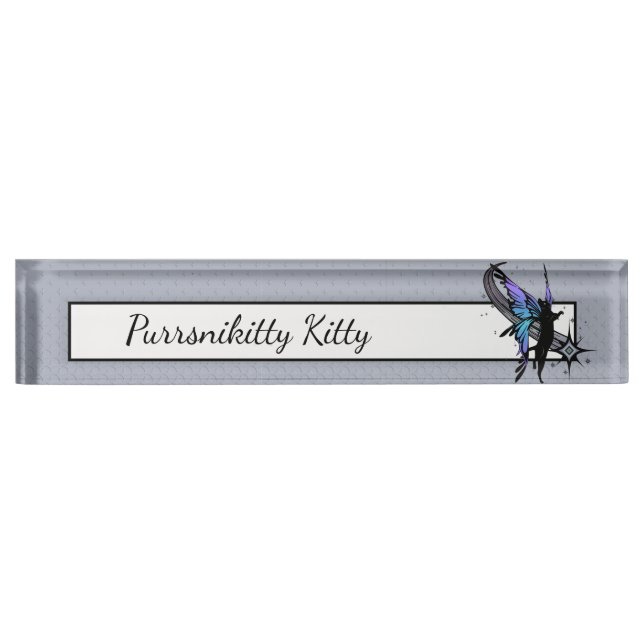 Cosmic Cat Star Nameplate (Front)