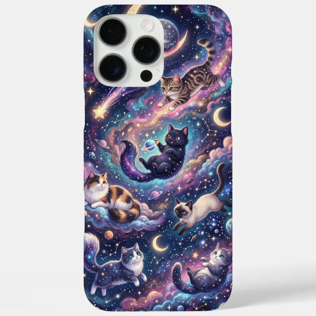 Cosmic Cats Among the Stars Case-Mate iPhone Case (Back)