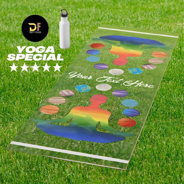 Cosmic Chakra Meditation | Spiritual Energy Custom Yoga Mat (Creator Uploaded)