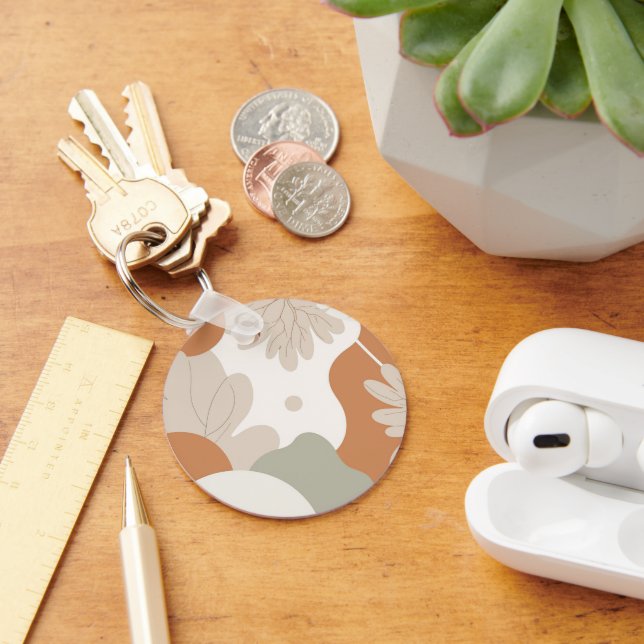 Cosmic Chaos - Generative Art Llavero Key Ring (Desk)