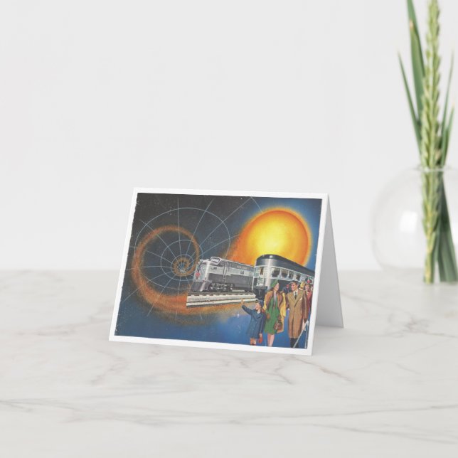 Cosmic choo choo card (Front)