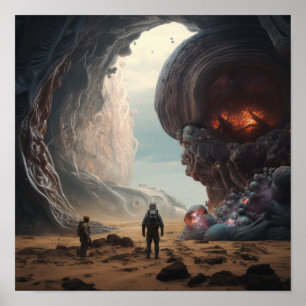 Cosmic Chronicles: A Stellar Journey with NASA's  Poster