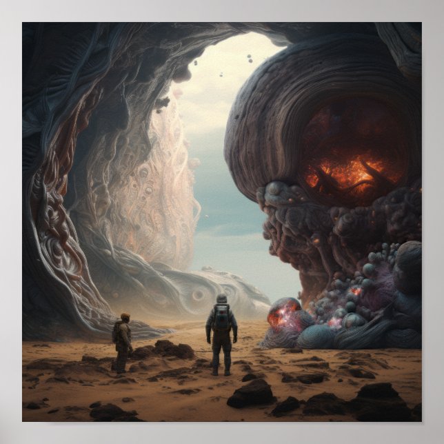 Cosmic Chronicles: A Stellar Journey with NASA's  Poster (Front)