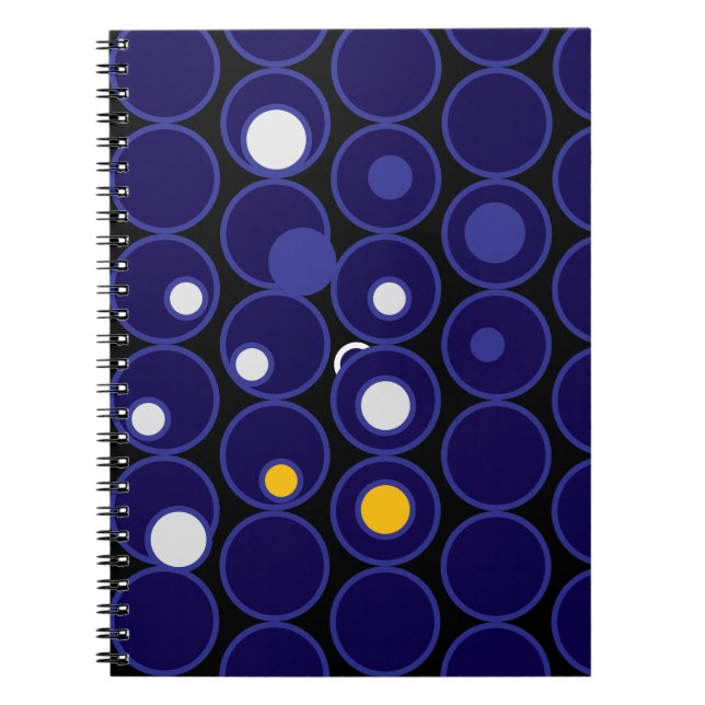 Cosmic Circle Spiral Notebook (Front)