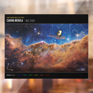 Cosmic Cliffs Carina Nebula Space Webb Telescope