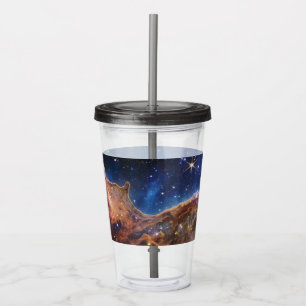 Cosmic Cliffs Carina Nebula Space Webb Telescope Acrylic Tumbler