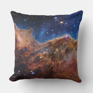 Cosmic Cliffs Carina Nebula Space Webb Telescope  Cushion