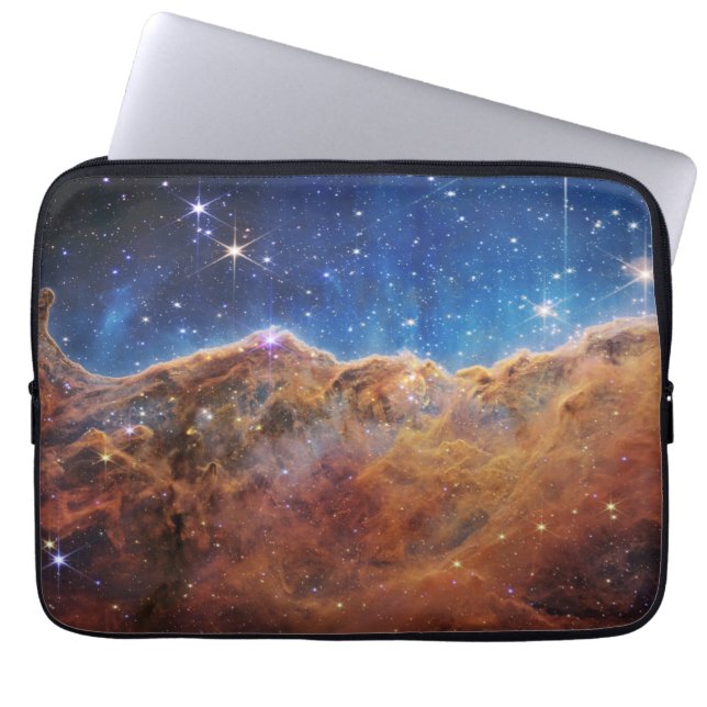 Cosmic Cliffs Carina Nebula Space Webb Telescope  Laptop Sleeve (Front)
