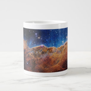 Cosmic Cliffs Carina Nebula Space Webb Telescope Large Coffee Mug
