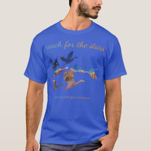 Cosmic Cliffs in Carina Birds Reach for the Stars T-Shirt