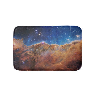 Cosmic Cliffs in the Carina Nebula Bath Mat