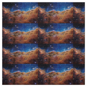 Cosmic Cliffs in the Carina Nebula Fabric