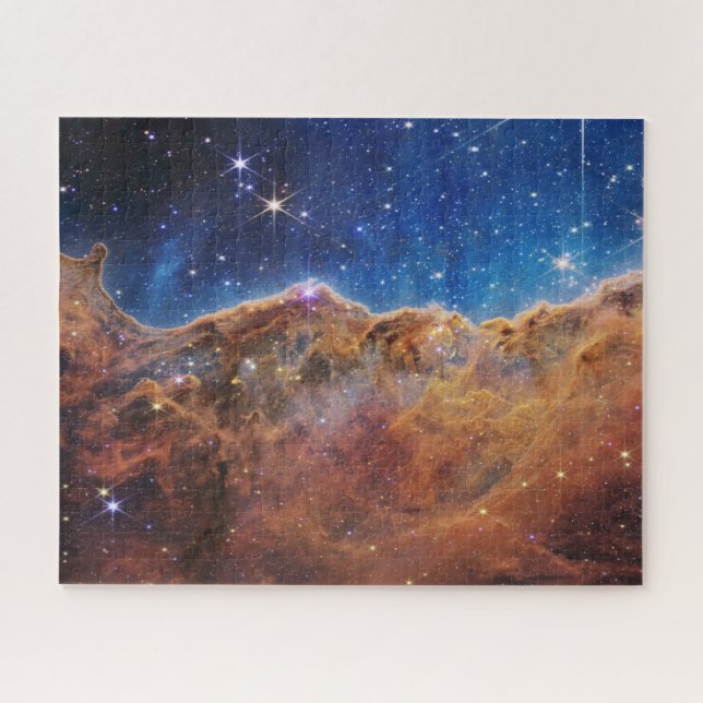 Cosmic Cliffs in the Carina Nebula Jigsaw Puzzle (Horizontal)