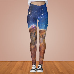 Cosmic Cliffs in the Carina Nebula Leggings