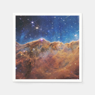 Cosmic Cliffs in the Carina Nebula Napkin