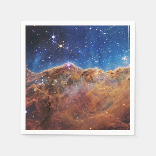 Cosmic Cliffs in the Carina Nebula Napkin (Front)