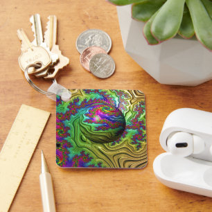 Cosmic Cloudstorm Key Ring