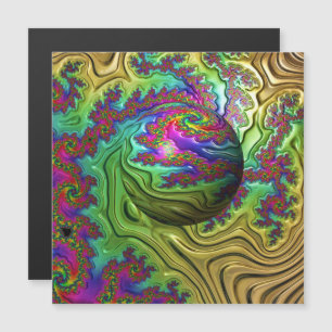 Cosmic Cloudstorm Magnetic Card