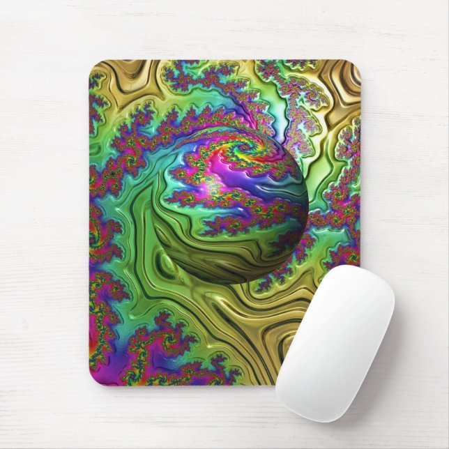 Cosmic Cloudstorm Mouse Pad (With Mouse)