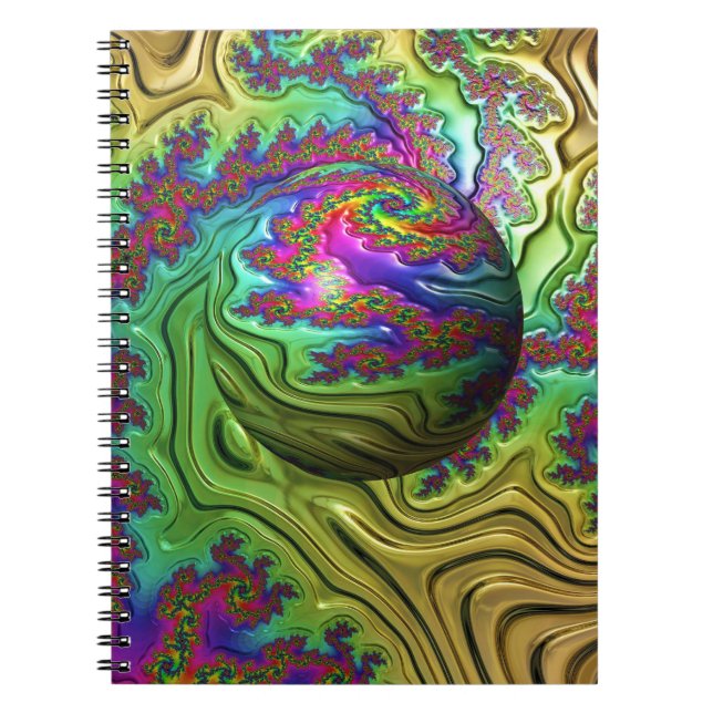 Cosmic Cloudstorm  Notebook (Front)