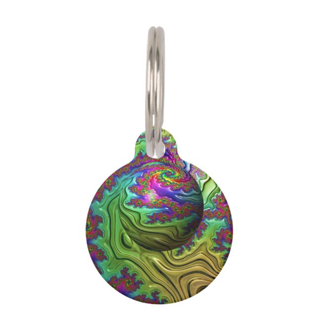 Cosmic Cloudstorm  Pet Tag (Front)