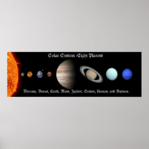 Cosmic Colours Solar System Poster