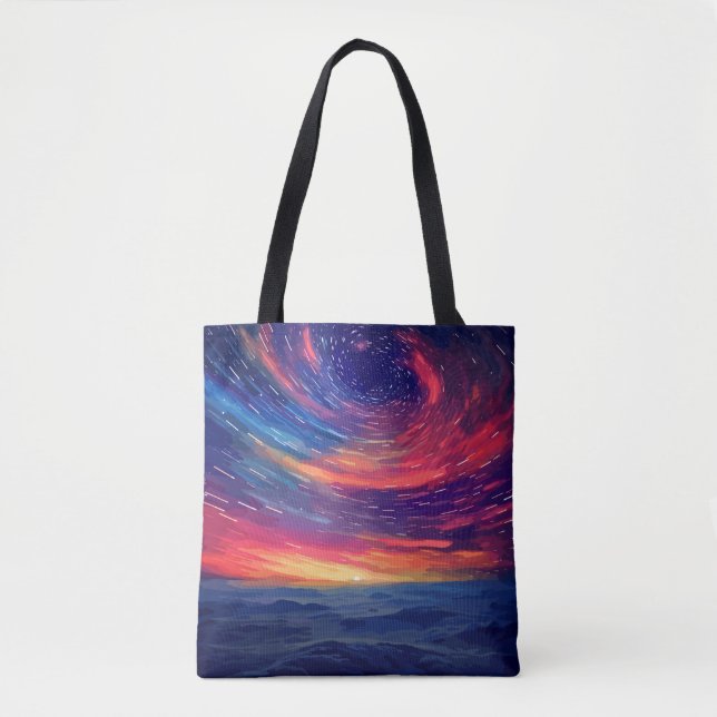 Cosmic Constellation Tote Bag (Front)