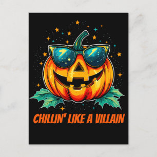 Cosmic Cool Jack-O-Space Announcement Postcard