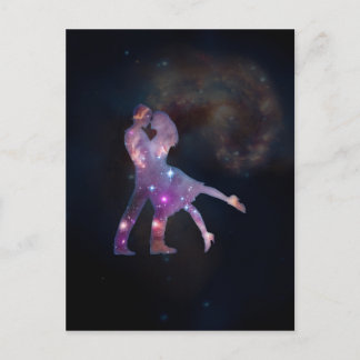 Cosmic Couple Postcard